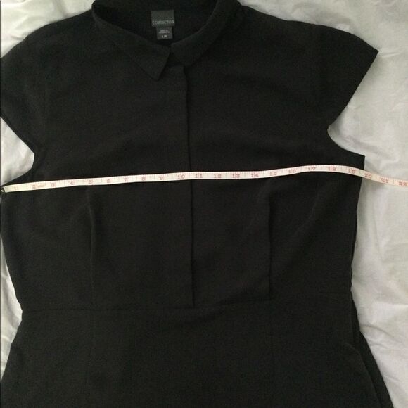 Covington, L black dress cap sleeves midi - Picture 2 of 8